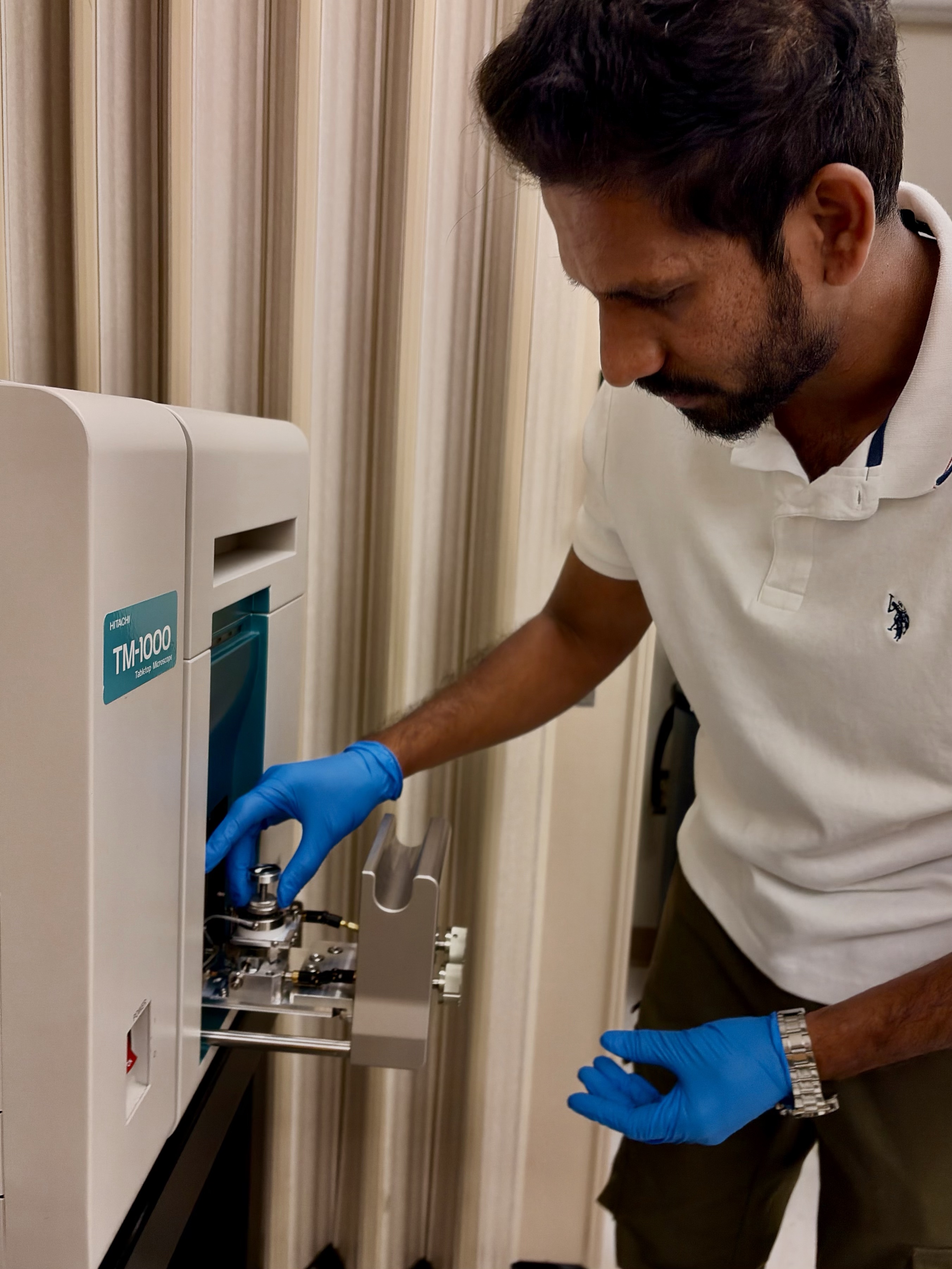 Microscopy analysis at New Mexico State University